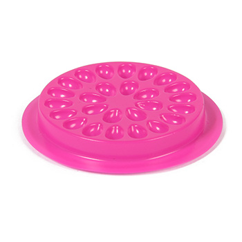 Палетка для клея NOVEL, 21 лунка. Розовая